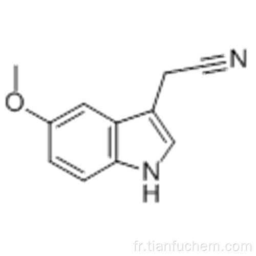 5-méthoxyindole-3-acétonitrile CAS 2436-17-1